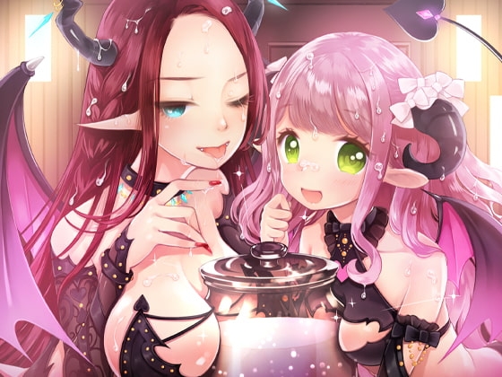 【両耳奥舐め】転送魔法で生絞り☆サキュバスちゃんねる～精液いっぱい貢いでね♪～ [ブラックマの嫁] | DLsite 同人 - R18