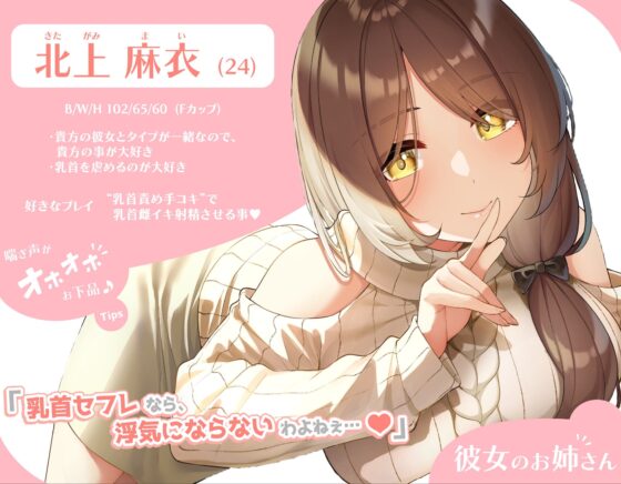 【甘オホ】今日から君は私専用『乳首セフレ』～ドスケベお姉さんによる逆NTR乳首責め〜【全編乳首責め】 [ラムネ屋] | DLsite 同人 - R18