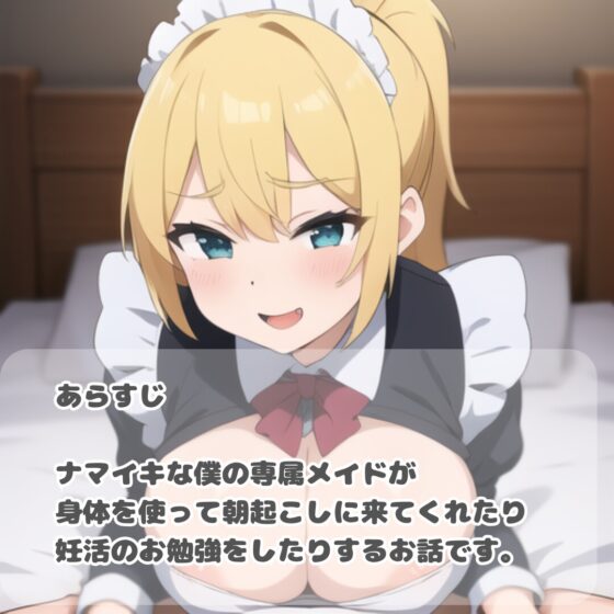 ちょっとナマイキな僕の専属メイド [BOOKMARK STUDIO] | DLsite 同人 - R18