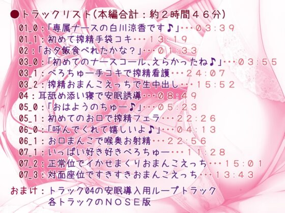えちえち専属ナースのお姉さんとあまあま搾精入院性活 [すたじおえむびぃ] | DLsite 同人 - R18