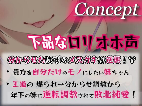 【敗北純愛】分からせたはずのメスガキ妹に調教されて分からされる [あくあぽけっと] | DLsite 同人 - R18