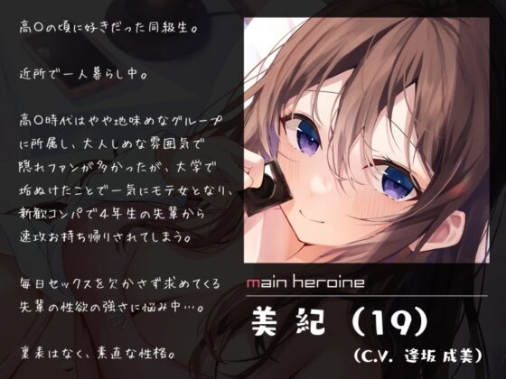 昔好きだった同級生は年上初彼氏のため僕を鬱勃起させてHの練習台にする…。 [シルトクレーテ] | DLsite 同人 - R18