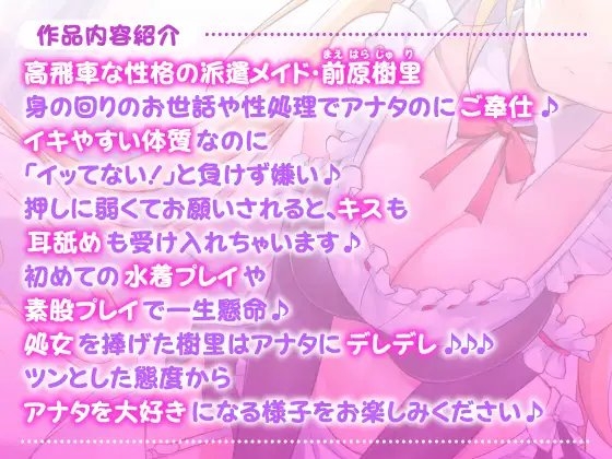 【KU100】ご奉仕メイドのツンデレ欲望エッチ ～ご主人さま、イってなんかないんだからねっ!～ [スタジオりふれぼ] | DLsite 同人 - R18