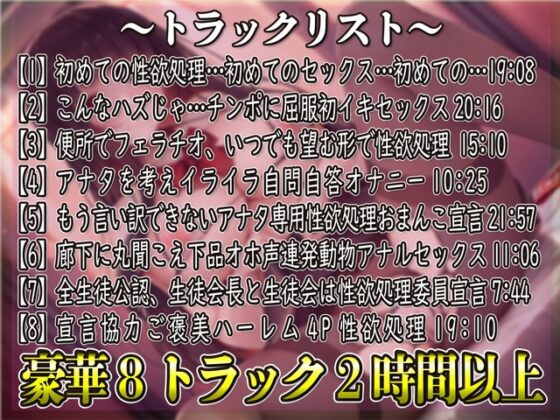 【半強制】生真面目生徒会長はあなた専用いいなり性欲処理委員～生徒会も全員まとめて性欲処理委員宣言～ [ルヒー出版] | DLsite 同人 - R18