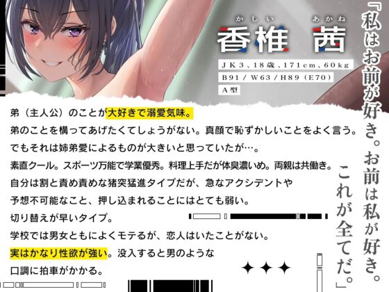 かっこいい低音ボイスのJK姉と禁断の愛 [やぶいぬ製糖] | DLsite 同人 - R18