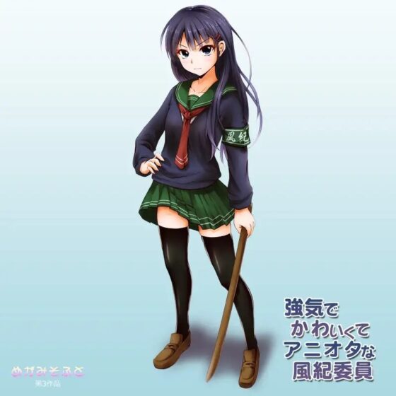 強気でかわいくてアニオタな風紀委員の耳かき [めがみそふと] | DLsite 同人 - R18