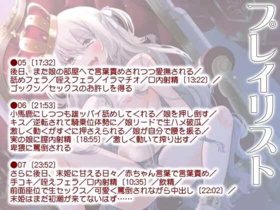 父王の弱みを握って楽しむ末姫のむすめ [MooNSHINeR] | DLsite 同人 - R18