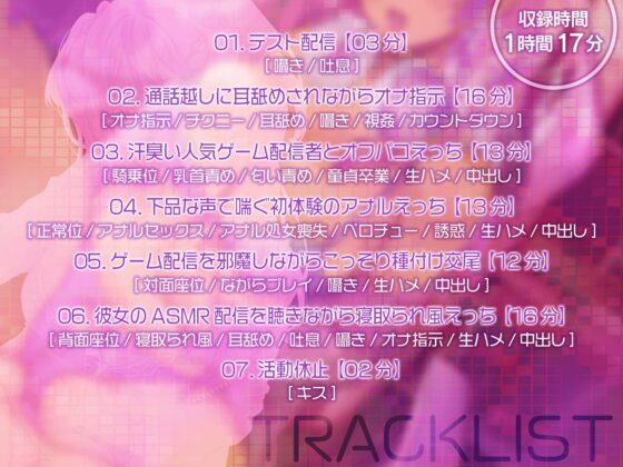 陰キャ営業でオタクを騙して彼氏とヤリまくってるゲーム配信者 [恋楽屋] | DLsite 同人 - R18