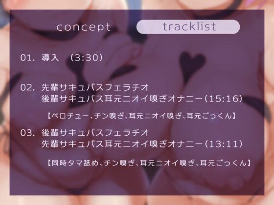 【KU100・ニオイ嗅ぎ】あなたのニオイが大好きなサキュバス達とのニオイ嗅ぎ搾精研修 [ブルンボルン] | DLsite 同人 - R18