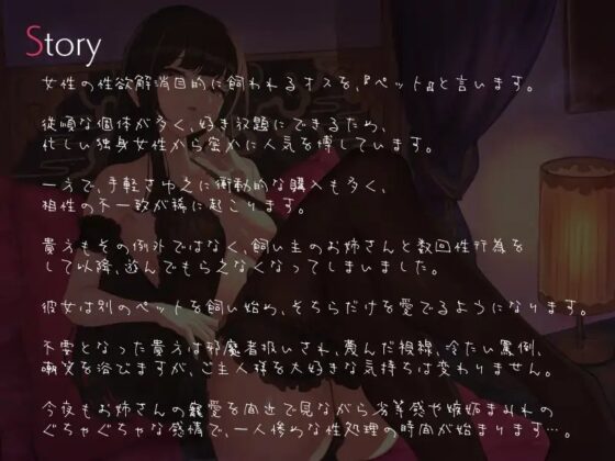 見捨てられペットの嫉妬射精 ～お姉さんはゴミの相手はしません～ [シルトクレーテ] | DLsite 同人 - R18