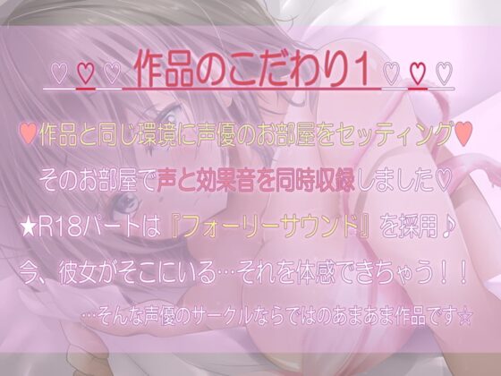 【フォーリーサウンド&amp;SE同時収録】7DAYSAFTER-オナ禁7日目の濃厚セックス-【濃厚耳舐め&amp;密着セックス】 [+Dream] | DLsite 同人 - R18