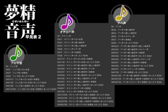 夢精音声.mp3 [紙丘] | DLsite 同人 - R18