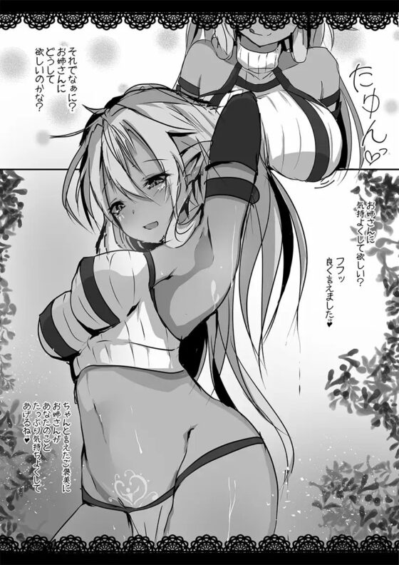 ダークエルフ姉妹とのあまあま搾精性活 [けてる珈琲] | DLsite 同人 - R18