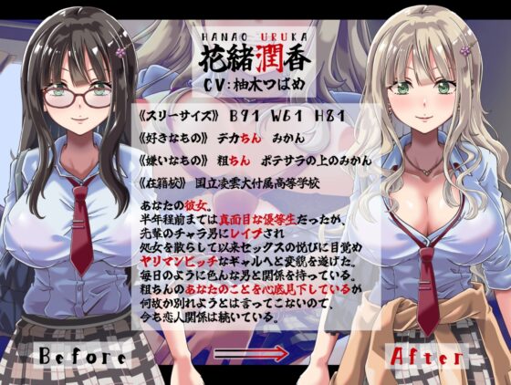 チン堕ち→NTR→ビッチ ヤリマン彼女の浮気ックス報告!! [フォレスト・キャラバン] | DLsite 同人 - R18