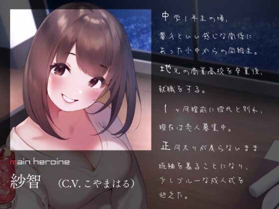 成人式の夜を想い出のあの子と。 [コション] | DLsite 同人 - R18