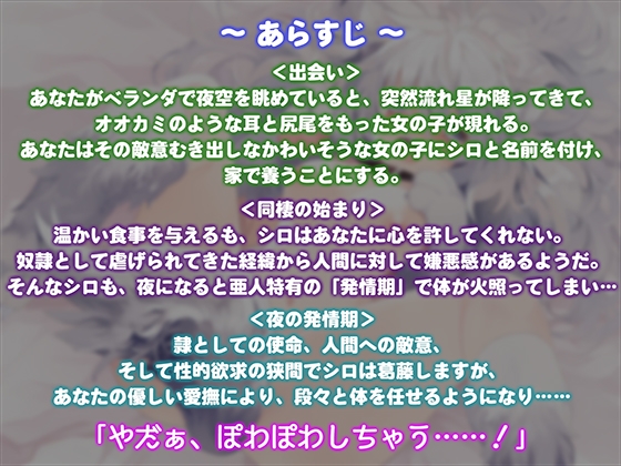 心に傷を抱えたケモ耳娘…解きほぐしヤダヤダせっくす～キモチイイなんて、奴隷にいらないぃ…っ～ [白桃堂] | DLsite 同人 - R18