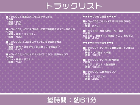 【わからせ×メスガキ】親戚のメスガキが僕の家にやってきた [のらのおと] | DLsite 同人 - R18