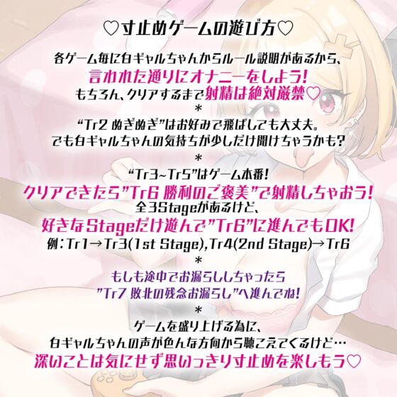 優しいギャルと寸止めゲームで対戦だ! [PEro Colle] | DLsite 同人 - R18