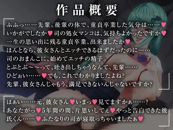 【マゾ向け男受け】ふたなり後輩マネージャーの誘惑背徳えっち -逆NTRマゾ調教-【バイノーラル】 [Clubはにわり] | DLsite 同人 - R18