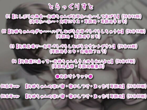 【耳舐めバイノーラル】お姉ちゃんは耳舐めがお好き～重度の耳フェチ三姉妹のお話～次女・涼香編 [AKふぁくとりぃ] | DLsite 同人 - R18