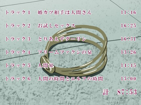 ダークエルフさんは婚カツ中(フォーリーサウンド) [近未来のふわふわ] | DLsite 同人 - R18