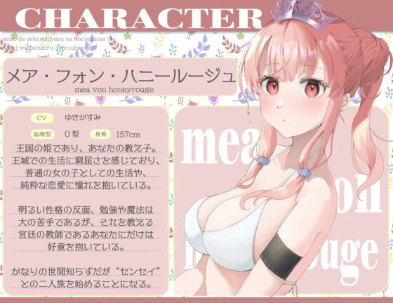 清楚で世間知らずなお姫様と世界を旅する3週間。 [しろがね屋号] | DLsite 同人 - R18