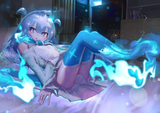 [Ver1.1]ユーレイちゃんは添い寝がしたい!添い寝大好きお姉さん系幽霊が曰く付き物件の先客だった件 [U-Stella Inc.] | DLsite 同人 - R18