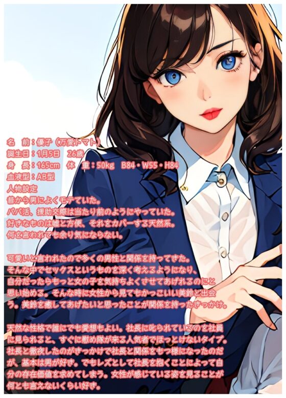 【シリーズ累計2.5万本突破!】ガチレズ!!社長室で活きまクリ 美鈴×優子 ガチレズ2 [ねっとりっくちゅ] | DLsite 同人 - R18