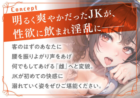 メンエスJKの懇願SEX！どうしてもちんぽが欲しいというので仕方なく中出し(放課後チャイム) - FANZA同人