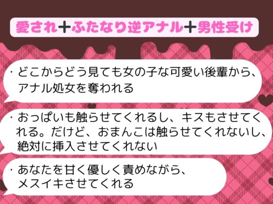 抱くはずだった地雷系後輩は、ド攻めな巨根ふたなり女でした〜逆アナルで愛されメスイキ調教〜 [スプリングムーン] | DLsite 同人 - R18
