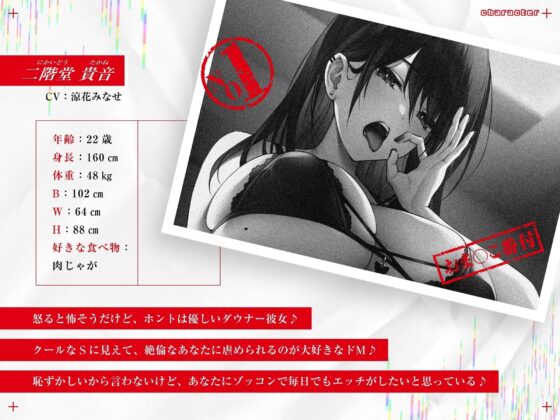 【たっぷり約150分♪】～俺の彼女がおま〇こ番付NO.1の♀だった件～《ダウナー彼女との甘おほ純愛エッチを追体験♪》 [めろん堂] | DLsite 同人 - R18
