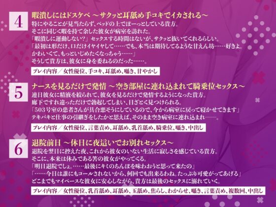 ドスケベダウナー看護師に主導権を握られて毎日絞りとられる関係 [スマート挿入] | DLsite 同人 - R18