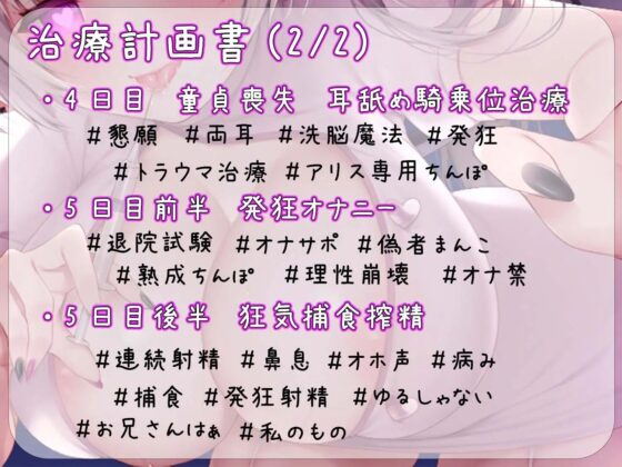 【耳舐め逆レ●プ】監獄病棟〜メンヘラサキュバスの偏愛早漏治療〜(ドリームファクトリー) - FANZA同人