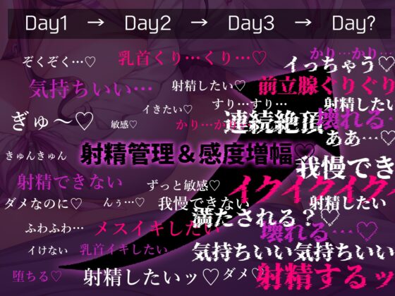 ー催 眠でかける貞操帯でメス堕ち体質にー イかせてくれない同棲彼女の〇日間射精禁止催 眠【ドライオーガズム/メスイキ/セルフあり】 [Hypno Story] | DLsite 同人 - R18