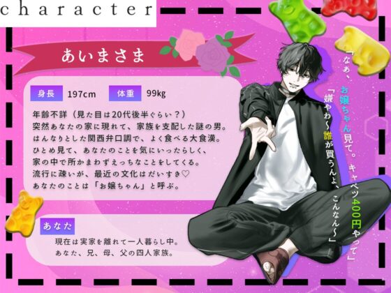 「あいまさま。」～家族のためにどろあま狂愛えっち♡を耐え抜きましょう～ [蜉蝣lantern] | DLsite がるまに