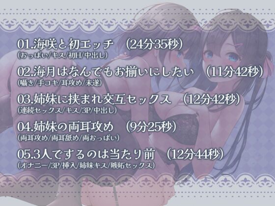 彼女と彼女の妹-なかよし姉妹はなんでもお揃い-【KU100】 [脳汁ドロップ] | DLsite 同人 - R18