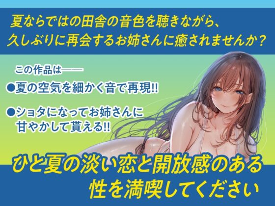 この夏、おねえさんはボクのもの～帰省中、巨乳既婚お姉さんとのエッチなあまあま夏休み～ [性為の戯れ] | DLsite 同人 - R18