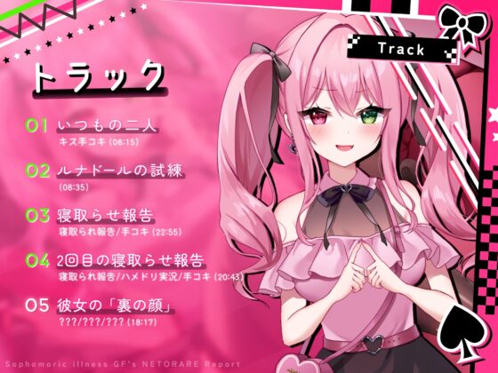【ネトラセ】親愛度100%厨二病彼女の寝取られ報告~裏表ver~ [バイコーンの森] | DLsite 同人 - R18