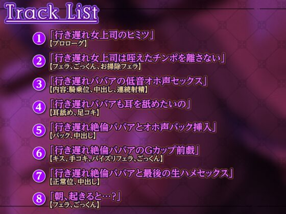 【KU100】性欲ピークを迎えたババア上司の強制中出し逆レイプ [生ハメ堕ち部★LACK] | DLsite 同人 - R18