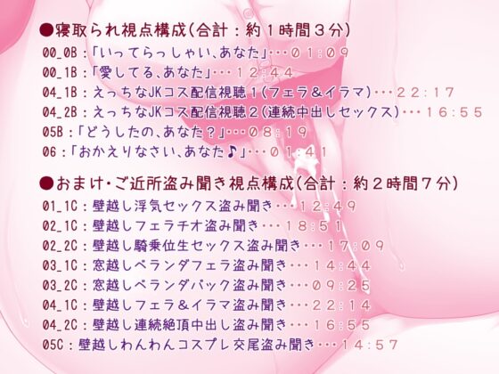 【NTR】隣の人妻さんをドスケベオナホまんこに堕とすまで【複数視点・低音喘ぎ・マスクフェラ他】 [すたじおえむびぃ] | DLsite 同人 - R18