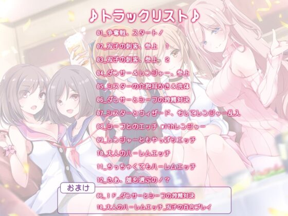 【約6時間】ハーレムギルドの誘惑大戦争～結婚(仮)スペシャル～【KU100】 [ちょこうさぎ] | DLsite 同人 - R18