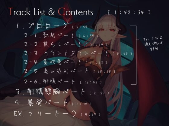 無感情サキュバスにしごく回数を指示される数字責めオナニーサポート [シルトクレーテ] | DLsite 同人 - R18