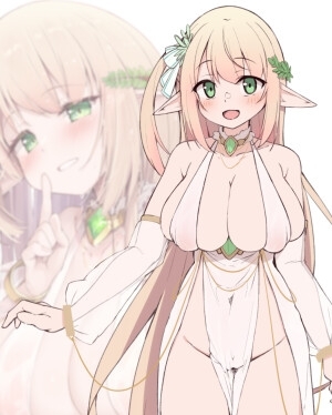 静かな森の水浴び場、ちょっとえっちなエルフ娘と二人きり。～癒しのせせらぎとヒミツの逢瀬、静かな水辺に響く嬌声～【KU100】 [とろとろすたじお] | DLsite 同人 - R18