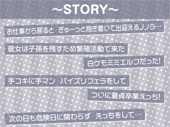 白ケモミミエルフのモフモフ繁殖中出しえっち【フォーリーサウンド】 [テグラユウキ] | DLsite 同人 - R18