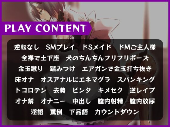 マゾザコご主人様とお仕置するメイド(逆転なし) [ドM騎士団] | DLsite 同人 - R18