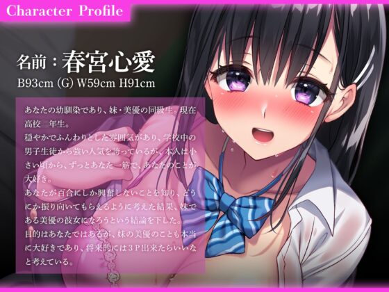 【寝取り】妹の彼女があなたを誘惑してきたら?!∼大好きなあなたの為に、百合美少女になってくれる彼女∼ [Lover'sHand] | DLsite 同人 - R18