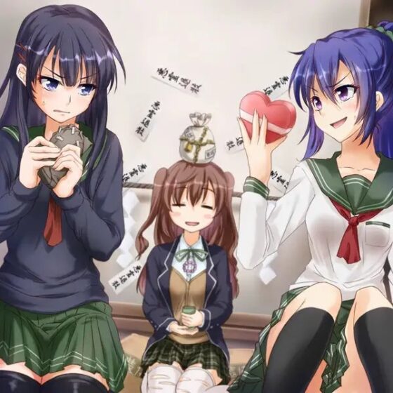 薄幸でかわいくて中二病?な後輩 [めがみそふと] | DLsite 同人 - R18