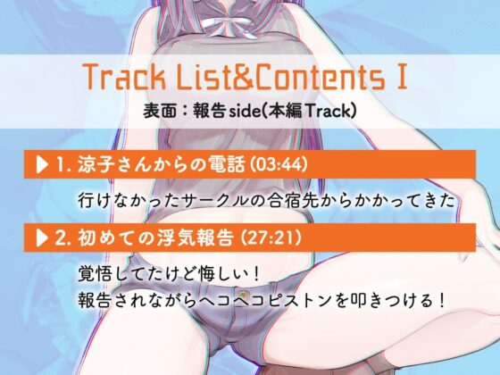 浮気報告するビッチな年上彼女はヘコヘコピストンを優しく受け止める ～途中で射精したら報告終了!～ [IRON Y] | DLsite 同人 - R18