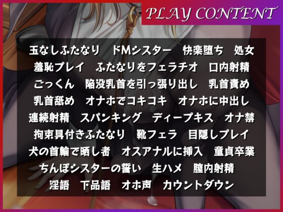 純粋なふたなりドMシスターをエクソシスト調教 [仮性旅団] | DLsite 同人 - R18