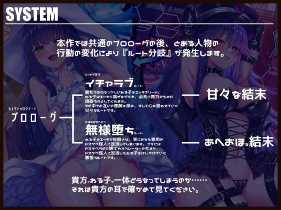 【無様/イチャラブ両対応】悪の女幹部に捕まったら、無知ピュアな女の子だったんだけど?「やだ!ドスケベ怪人なんかになりた……お゛っ!お゛お゛ッ、んお゛お゛～～ッ」 [黒月商会] | DLsite 同人 - R18